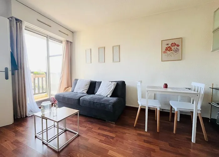 T2 Belle Vue Proche Thalasso - Piscine Et Tennis * 卡布尔