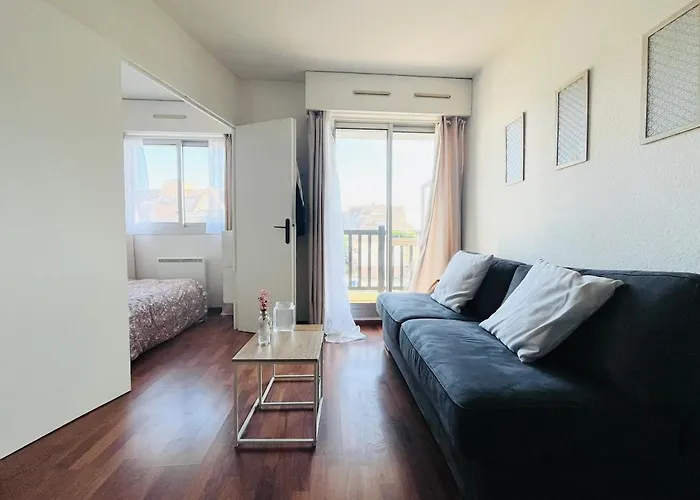 T2 Belle Vue Proche Thalasso - Piscine Et Tennis * Кабур